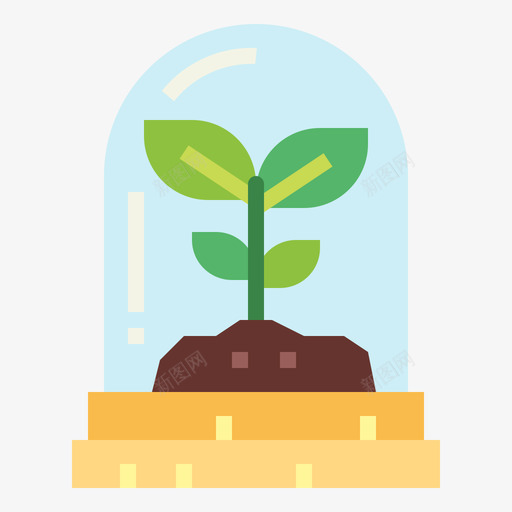 植物生态生物2平坦图标svg_新图网 https://ixintu.com 平坦 植物 生态 生物