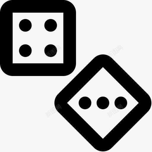 Dice27幼儿园直系图标svg_新图网 https://ixintu.com Dice 幼儿园 直系