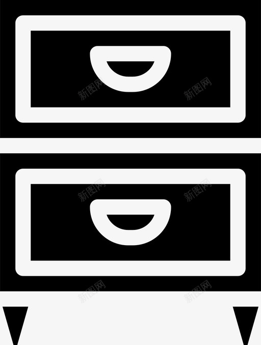档案抽屉桌子图标svg_新图网 https://ixintu.com 抽屉 桌子 档案