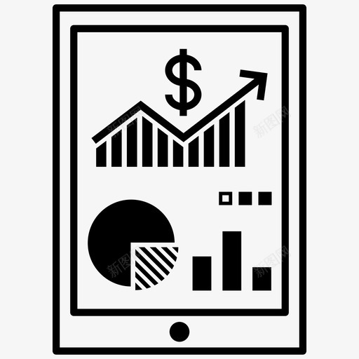 web分析业务图表图标svg_新图网 https://ixintu.com web 业务 分析 利润率 图表