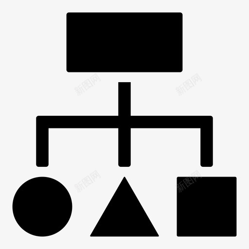 方案图表流程图图标svg_新图网 https://ixintu.com mobile ui web 图表 层次 方案 流程图 结构 项目