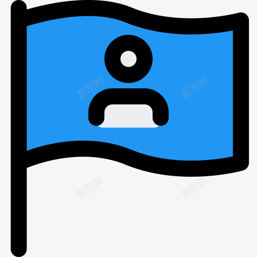 候选人2票直线颜色图标svg_新图网 https://ixintu.com 候选人 直线 颜色