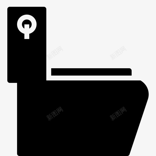 浴室家具12填充图标svg_新图网 https://ixintu.com 填充 家具 浴室