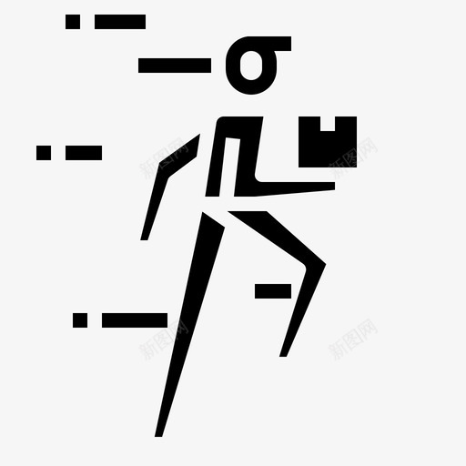 快速交货服务运输图标svg_新图网 https://ixintu.com 交货 坚实 快速 服务 电子商务 运输 速度
