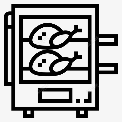 烤肉店烧烤派对6直系图标svg_新图网 https://ixintu.com 派对 烤肉 烧烤 直系 肉店