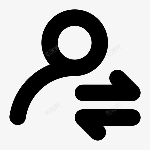 分配角色svg_新图网 https://ixintu.com 分配角色 线性 单色 简约 可爱 圆润