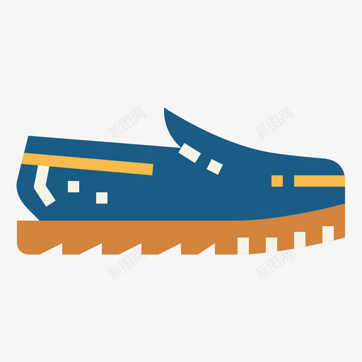鞋鞋22线颜色图标svg_新图网 https://ixintu.com 颜色
