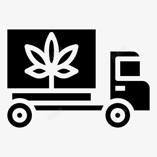 卡车大麻7加油图标svg_新图网 https://ixintu.com 加油 卡车 大麻