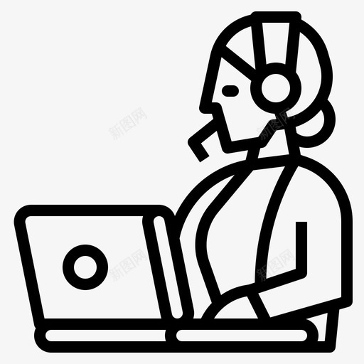 支持计算机网络7概要图标svg_新图网 https://ixintu.com 支持 概要 计算机网络