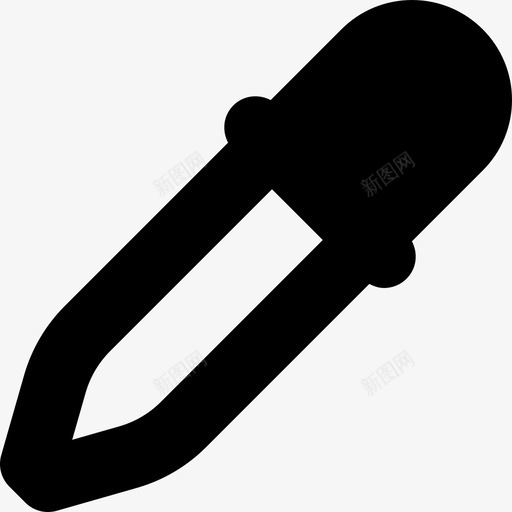 滴管工具照片编辑1填充图标svg_新图网 https://ixintu.com 填充 工具 滴管 照片 编辑 设计 设计工