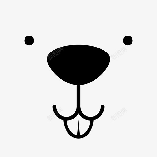 狗动物可爱的动物图标svg_新图网 https://ixintu.com 动物 可爱 宠物 小狗 爱的