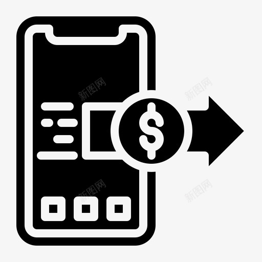 网上银行fintecth图标svg_新图网 https://ixintu.com fintecth 网上银行