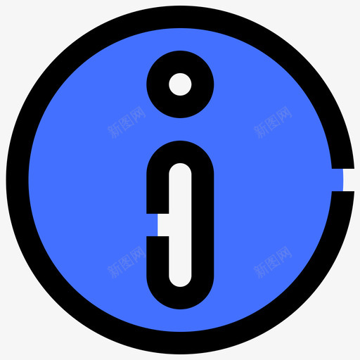 信息照片社交媒体蓝色图标svg_新图网 https://ixintu.com 信息 媒体 照片 社交 蓝色