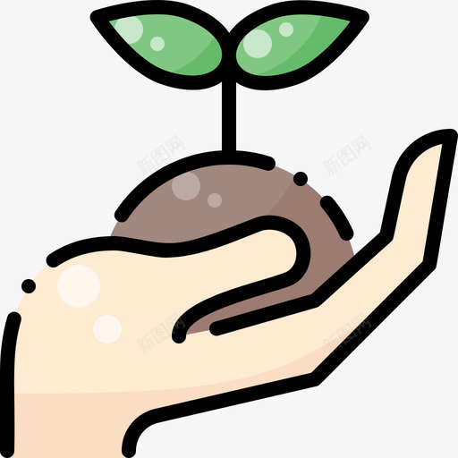 种植耕作94线性颜色图标svg_新图网 https://ixintu.com 种植 线性 耕作 颜色