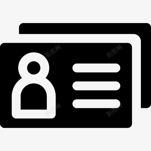身份证联系我们53填好了图标svg_新图网 https://ixintu.com 填好 好了 我们 联系 身份证