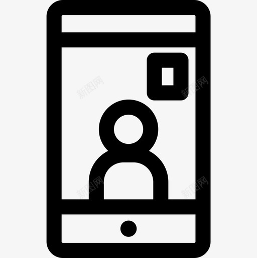 移动视频数字服务17线性图标svg_新图网 https://ixintu.com 数字 服务 移动 线性 视频