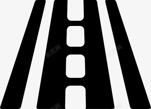 高速公路卫星导航填充图标svg_新图网 https://ixintu.com 卫星 填充 导航 高速公路