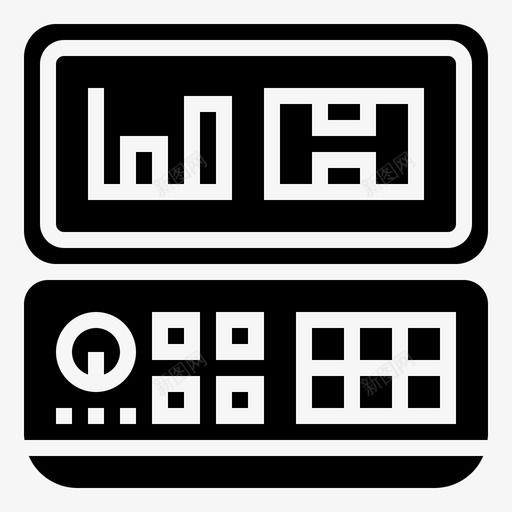 控制台批量生产17字形图标svg_新图网 https://ixintu.com 字形 批量生产 控制台