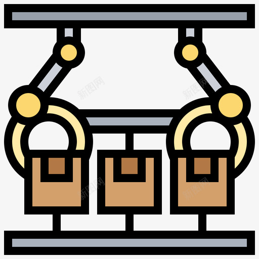 组装批量生产18线颜色图标svg_新图网 https://ixintu.com 批量生产 组装 颜色
