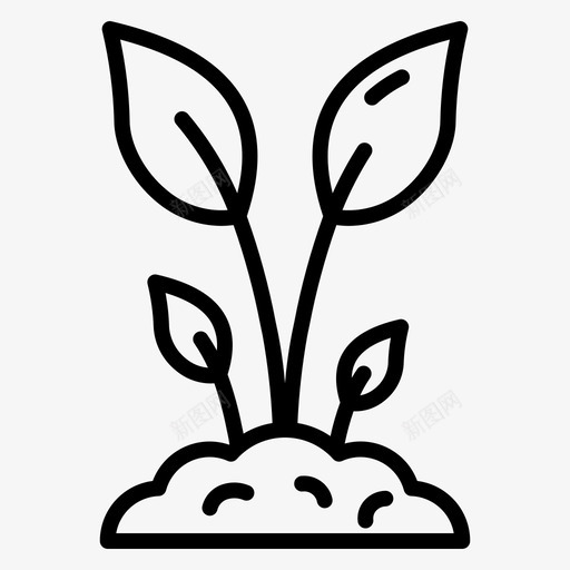 芽春149直生图标svg_新图网 https://ixintu.com 直生