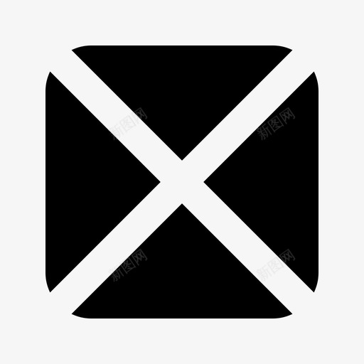 缺失损坏清除图标svg_新图网 https://ixintu.com ui-ux 关闭 删除 圆角 实体 损坏 清除 缺失