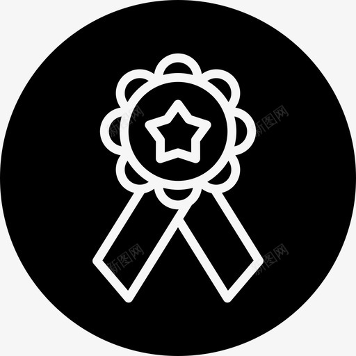 徽章成就冠军图标svg_新图网 https://ixintu.com 冠军 奖励 奖杯 徽章 成就 教育