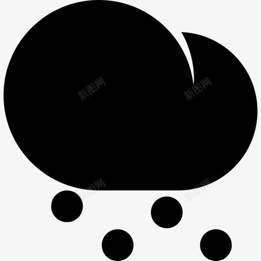 雪自然104填充图标svg_新图网 https://ixintu.com 填充 自然