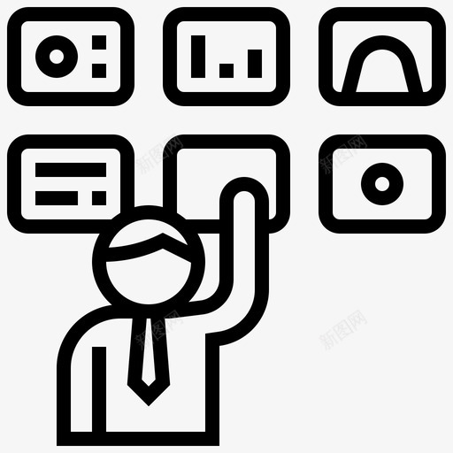 监视机密信息8线状图标svg_新图网 https://ixintu.com 信息 机密 监视 线状