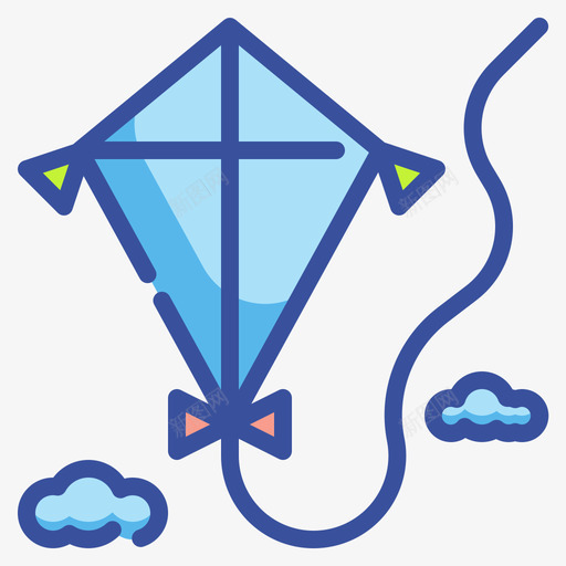 线性风筝秋天的颜色109图标svg_新图网 https://ixintu.com 秋天 线性 颜色 风筝