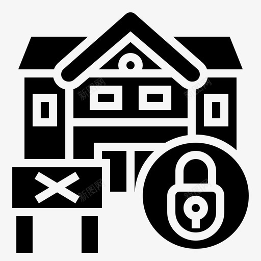 驱逐房地产210雕文图标svg_新图网 https://ixintu.com 房地产 雕文 驱逐