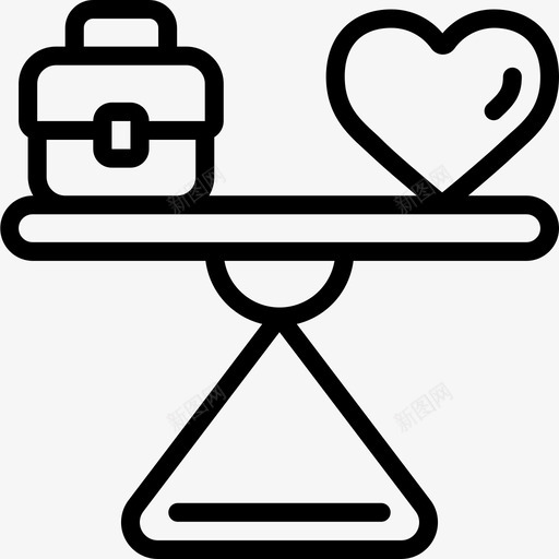 平衡正念8线性图标svg_新图网 https://ixintu.com 平衡 正念 线性