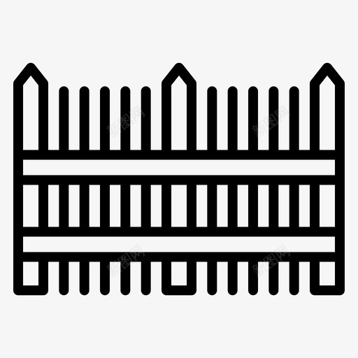 栅栏149春季直线型图标svg_新图网 https://ixintu.com 春季 栅栏 直线 线型
