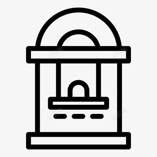 售票窗口电影院图标svg_新图网 https://ixintu.com 售票 电影院 窗口