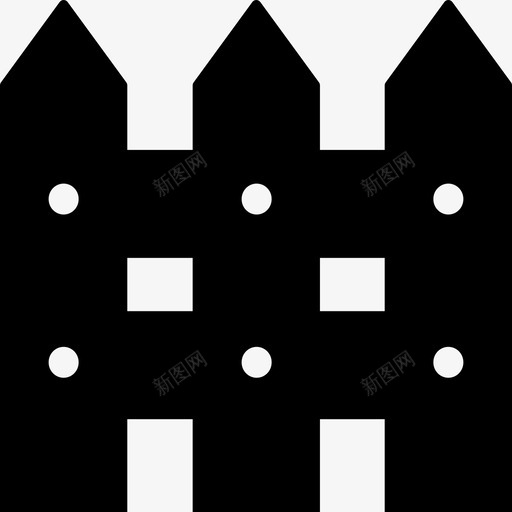 35号村的栅栏满了图标svg_新图网 https://ixintu.com 35号 栅栏 满了