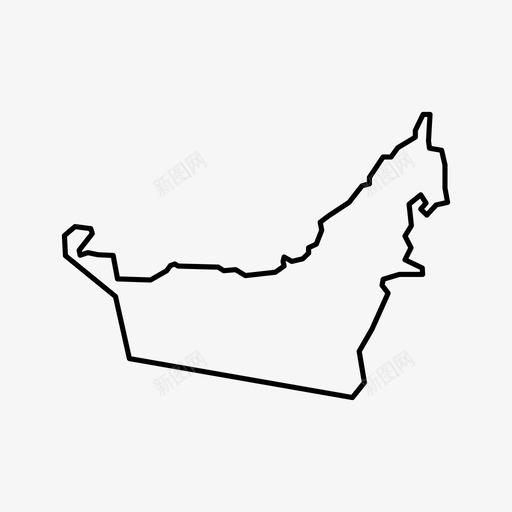 阿拉伯酋长国地图阿布扎比阿拉伯酋长国图标svg_新图网 https://ixintu.com 地图 波斯湾 迪拜 酋长国 阿布扎比 阿拉伯 阿联酋