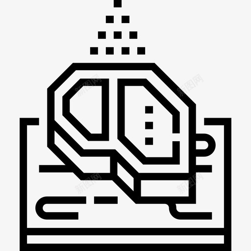 牛排屠夫36直系图标svg_新图网 https://ixintu.com 屠夫 牛排 直系