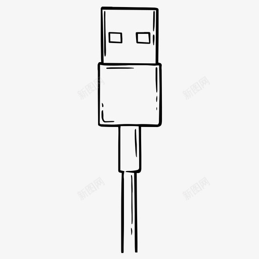 usb线充电器iphone图标svg_新图网 https://ixintu.com iphone usb 充电器 技术