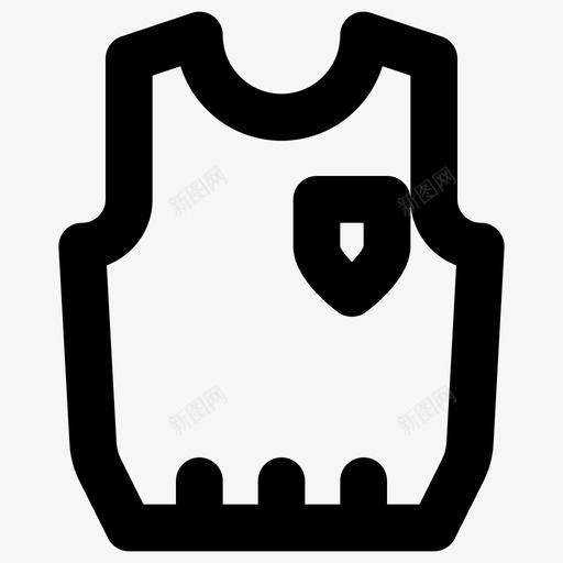 校服教育学校图标svg_新图网 https://ixintu.com 书房 学校 学生 教育 校服 马甲