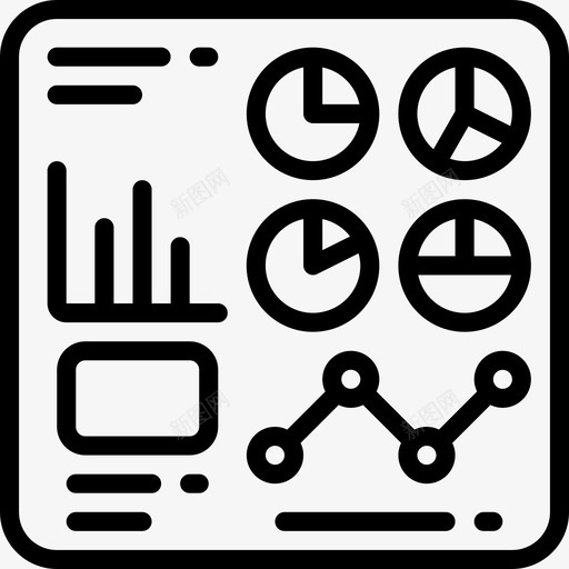 数据收集人工智能信息图标svg_新图网 https://ixintu.com 人工智能 信息 大纲 学习 收集 数据 机器
