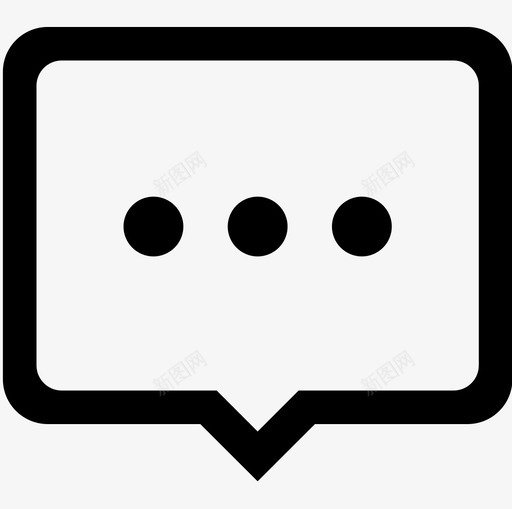 icon_回复2-线svg_新图网 https://ixintu.com icon_回复2-线