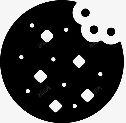 饼干面包房129填充物图标svg_新图网 https://ixintu.com 填充 面包房 饼干