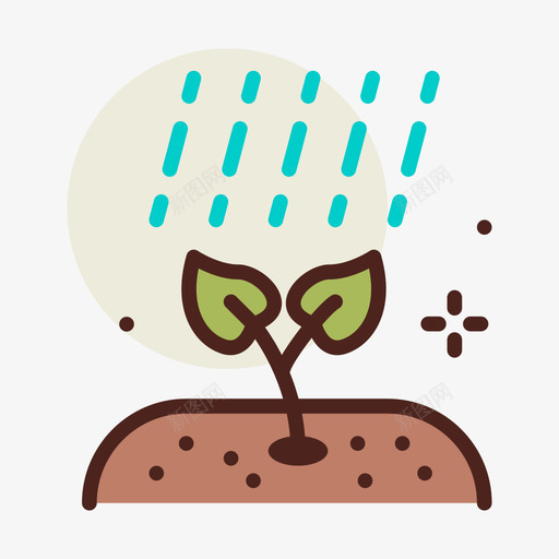 雨春152线颜色图标svg_新图网 https://ixintu.com 颜色
