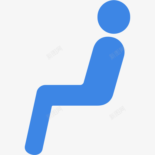 座椅间距-人svg_新图网 https://ixintu.com 座椅间距-人