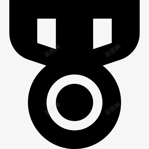 奖牌等级1填充图标svg_新图网 https://ixintu.com 填充 奖牌 等级