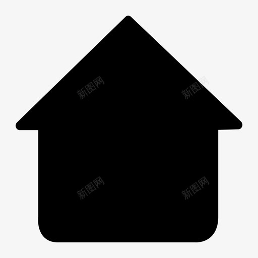 主页_实心svg_新图网 https://ixintu.com 主页_实心