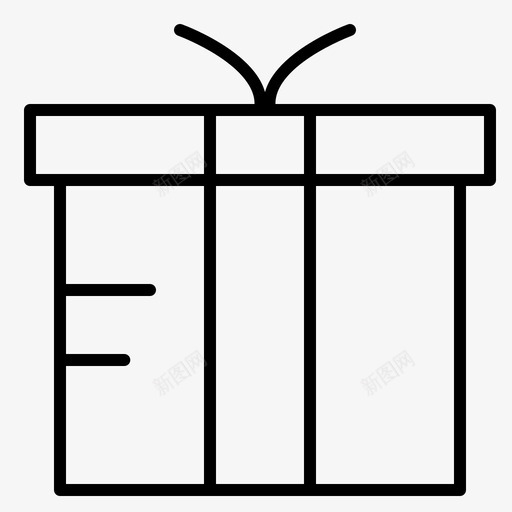 盒子礼品全球图标svg_新图网 https://ixintu.com 全球 大纲 常规 物流 盒子 礼品