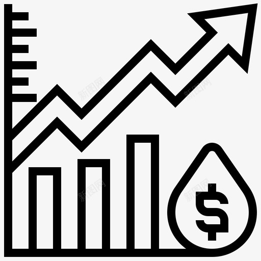 石油价格石油工业10线性图标svg_新图网 https://ixintu.com 石油价格 石油工业 线性