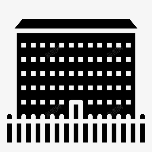 监狱镇上的地方2雕文图标svg_新图网 https://ixintu.com 地方 监狱 镇上 雕文