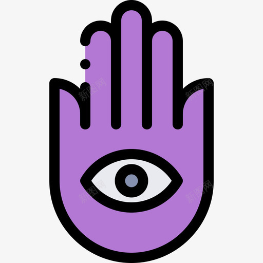 Hamsadialogue16线性颜色图标svg_新图网 https://ixintu.com Hamsa dialogue16 线性 颜色