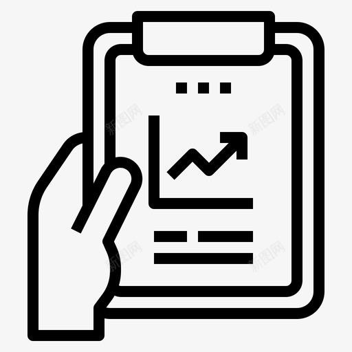分析会计35线性图标svg_新图网 https://ixintu.com 会计 分析 线性